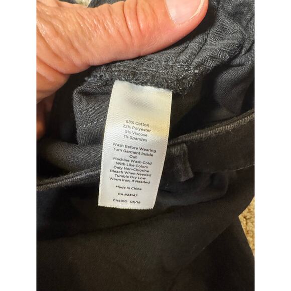 Talbots Black Flawless Girlfriend Flawless Woman's Jeans/Pants size women's 14 - Picture 5 of 7